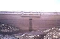 Envers du barrage